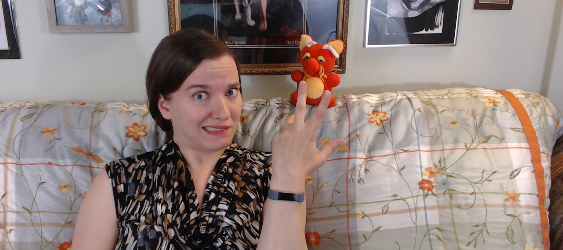 Morgan looks stressed and confused