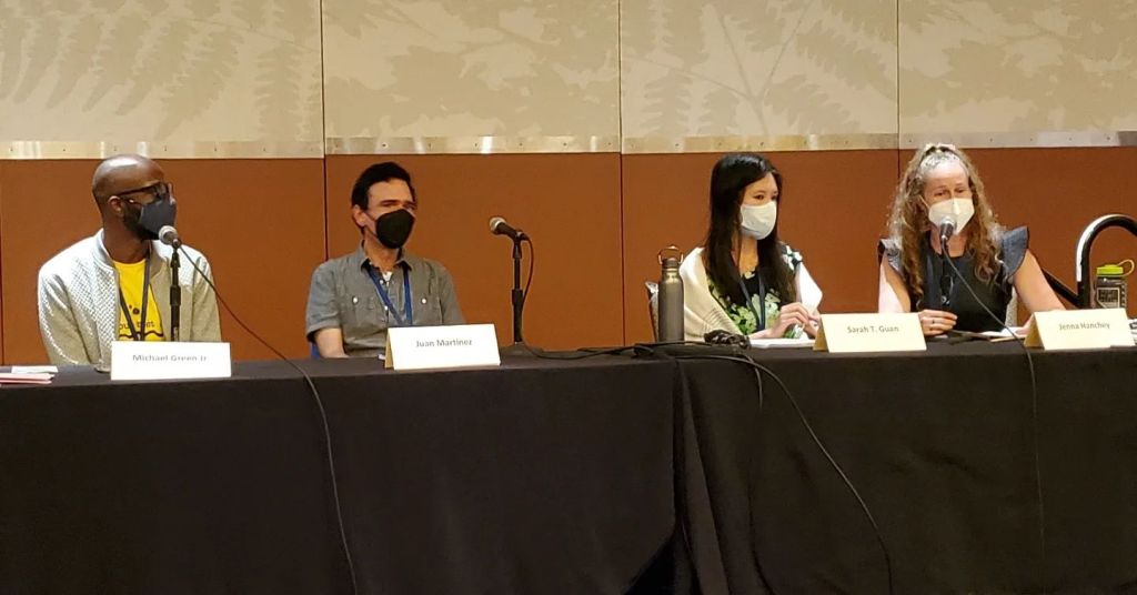 Michael Green Jr, Juan Martinez, Sarah Guan, and Janna Hanchey.