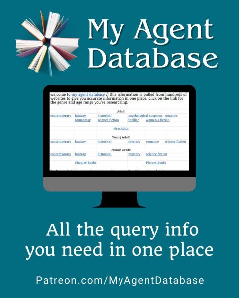 My Agent Database: All the query info you need in one place. (image of monitor with a spreadsheet displayed)